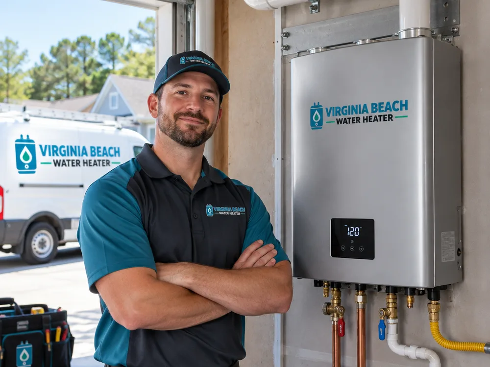 Finished wall-mounted tankless water heater with supported venting and clean condensate drain routing